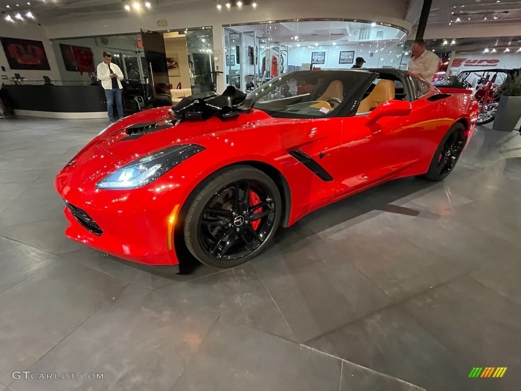 2014 Corvette Stingray Coupe Z51 - Torch Red / Jet Black photo #16