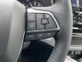 Black 2021 Toyota Highlander Limited AWD Steering Wheel