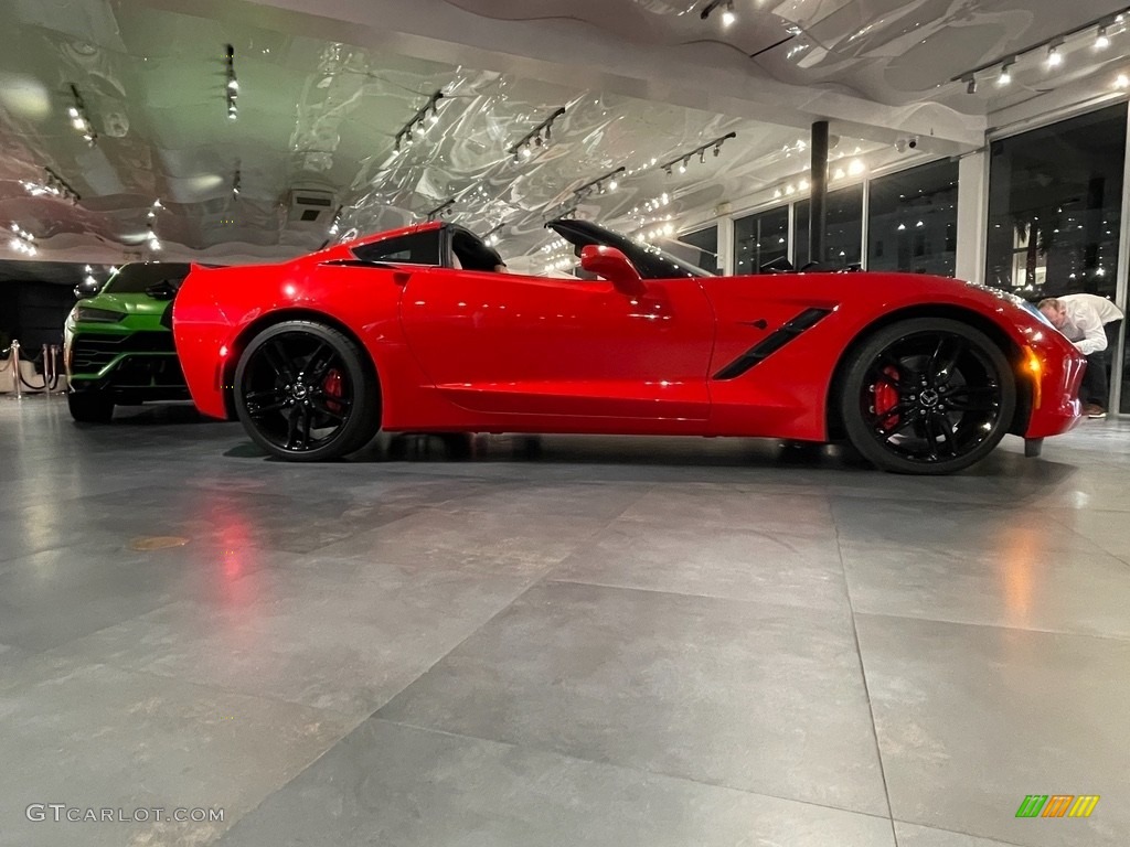 2014 Corvette Stingray Coupe Z51 - Torch Red / Jet Black photo #22