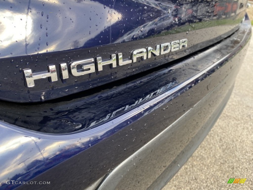 2021 Highlander Limited AWD - Blueprint / Black photo #25