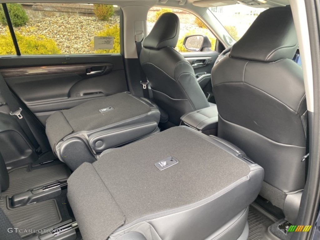 Black Interior 2021 Toyota Highlander Limited AWD Photo #140457889