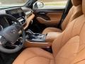 Glazed Caramel 2021 Toyota Highlander Hybrid Platinum AWD Interior Color