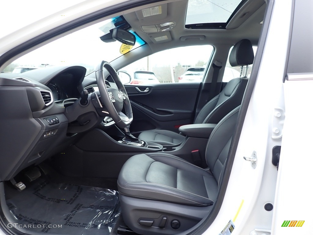 Black Interior 2019 Hyundai Ioniq Hybrid Limited Photo #140461042