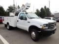 2004 Oxford White Ford F450 Super Duty XL Regular Cab Chassis Utility  photo #2