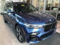 Phytonic Blue Metallic 2021 BMW X7 xDrive40i Exterior