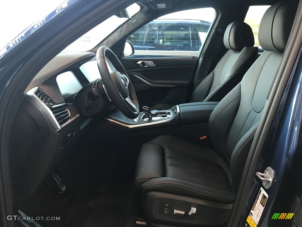 Black Interior 2021 BMW X7 xDrive40i Photo #140461933
