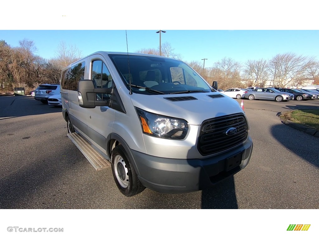 2017 Transit Wagon XL - Ingot Silver / Charcoal Black photo #1