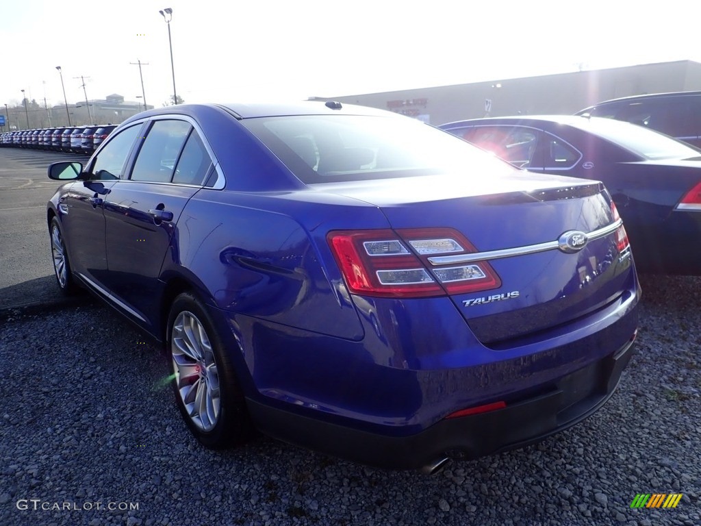 2013 Taurus Limited - Deep Impact Blue Metallic / Charcoal Black photo #2