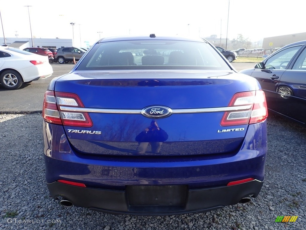 2013 Taurus Limited - Deep Impact Blue Metallic / Charcoal Black photo #3
