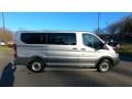 Ingot Silver 2017 Ford Transit Wagon XL Exterior