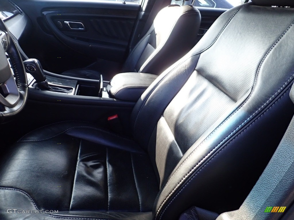 2013 Taurus Limited - Deep Impact Blue Metallic / Charcoal Black photo #8