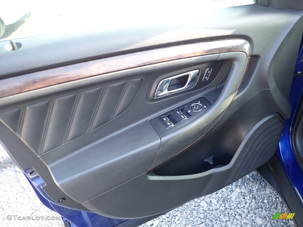 2013 Taurus Limited - Deep Impact Blue Metallic / Charcoal Black photo #11