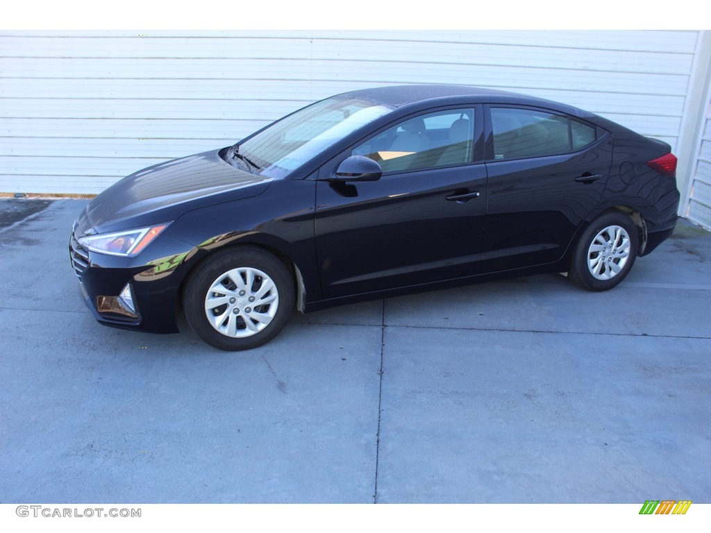 2019 Elantra SE - Phantom Black / Gray photo #5