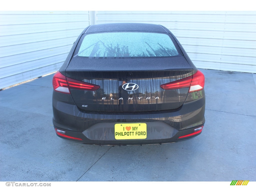 2019 Elantra SE - Phantom Black / Gray photo #8