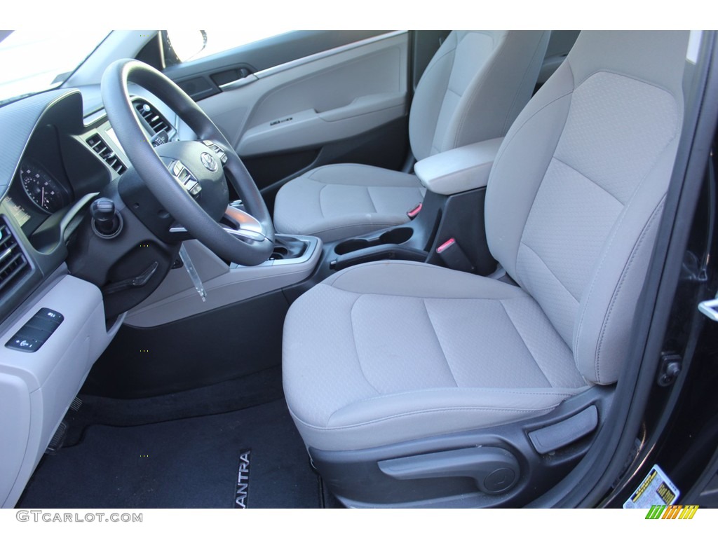 2019 Elantra SE - Phantom Black / Gray photo #12
