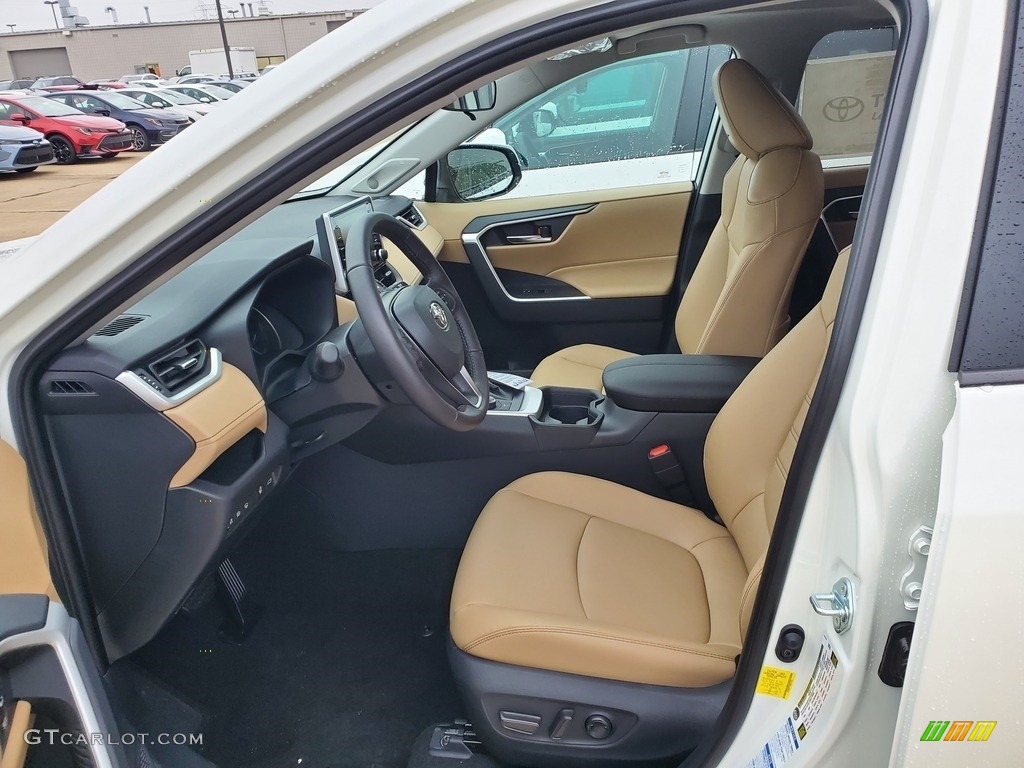 Nutmeg Interior 2021 Toyota RAV4 XLE AWD Hybrid Photo #140464327