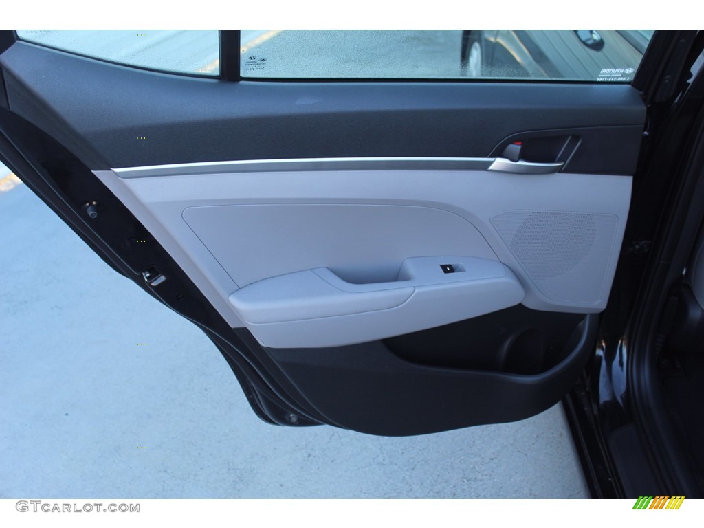 2019 Elantra SE - Phantom Black / Gray photo #20