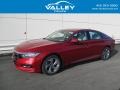 2018 Radiant Red Metallic Honda Accord EX-L Sedan  photo #1