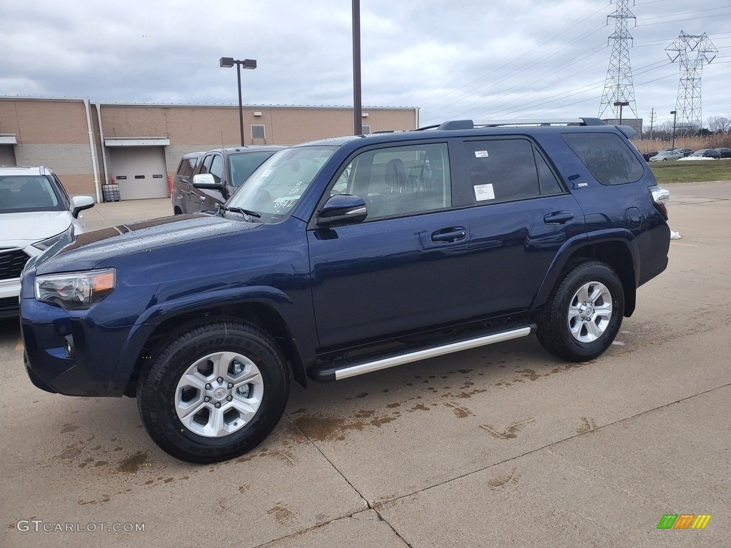 2021 4Runner SR5 Premium 4x4 - Nautical Blue Metallic / Black/Graphite photo #1
