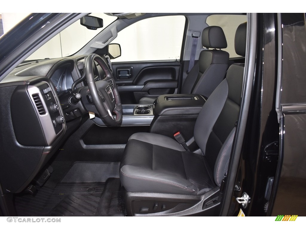 2017 Sierra 1500 SLT Double Cab 4WD - Onyx Black / Jet Black photo #7