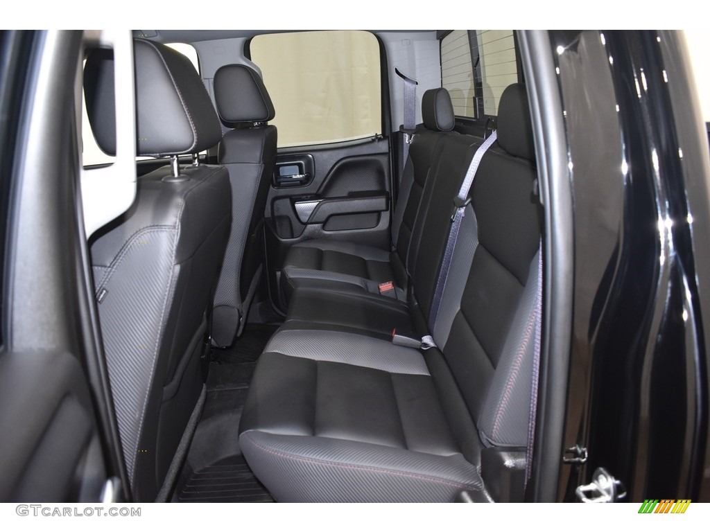 2017 Sierra 1500 SLT Double Cab 4WD - Onyx Black / Jet Black photo #8