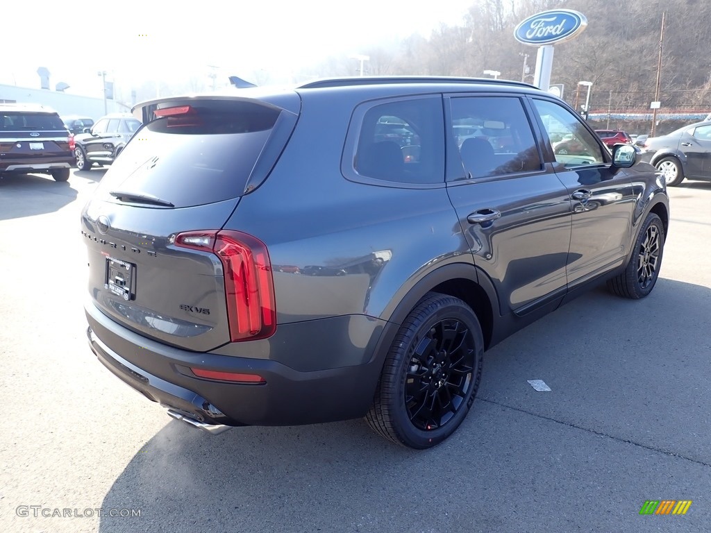 2021 Telluride EX AWD - Gravity Gray / Black photo #2