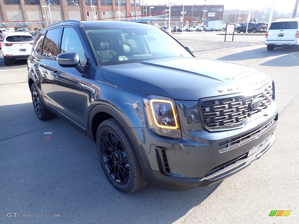 2021 Telluride EX AWD - Gravity Gray / Black photo #3