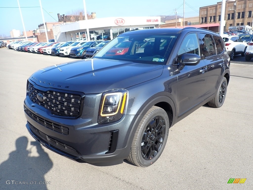 2021 Telluride EX AWD - Gravity Gray / Black photo #5