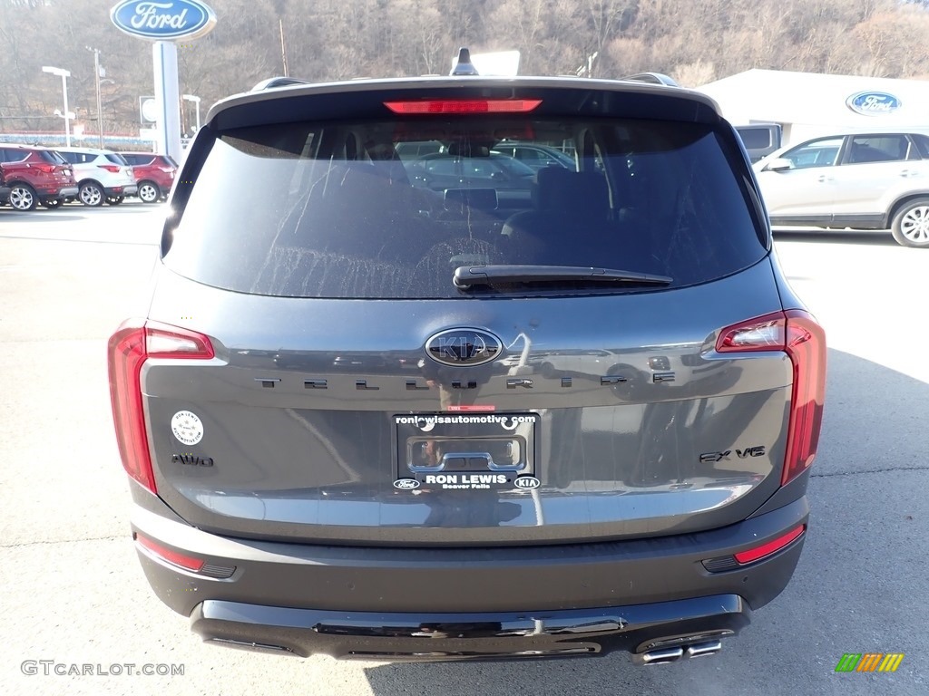 2021 Telluride EX AWD - Gravity Gray / Black photo #8