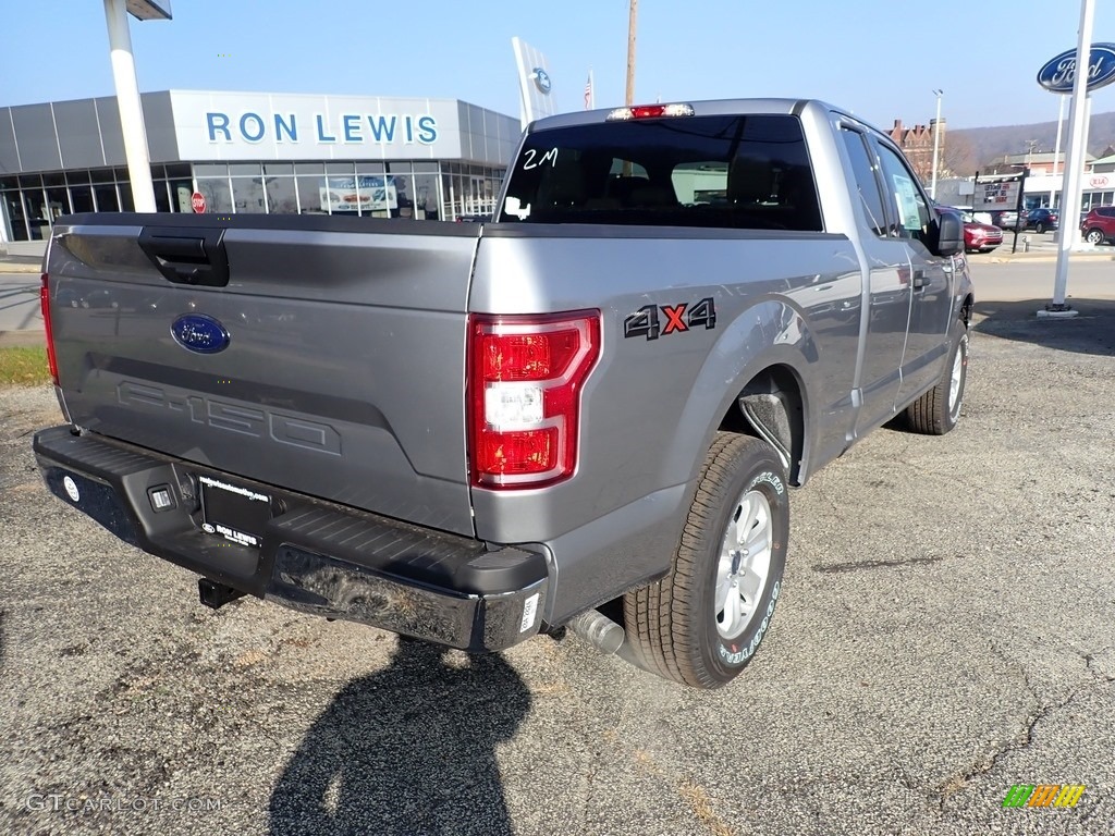 2020 F150 XLT SuperCab 4x4 - Iconic Silver / Medium Earth Gray photo #2