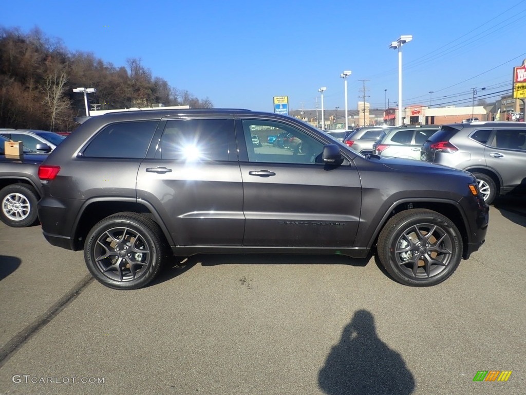 2021 Grand Cherokee Limited 4x4 - Granite Crystal Metallic / Black photo #4