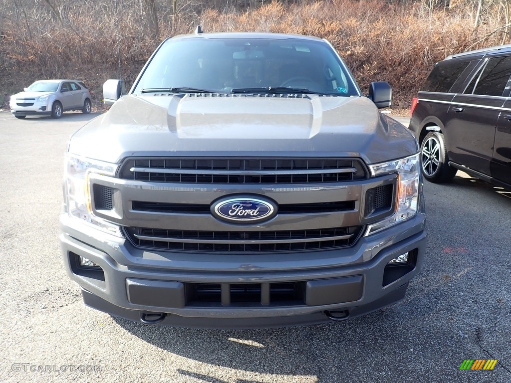 2020 F150 XLT SuperCab 4x4 - Lead Foot / Black photo #4