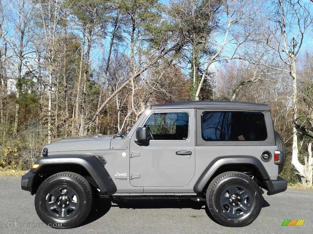 Sting-Gray 2021 Jeep Wrangler Sport 4x4 Exterior Photo #140468638