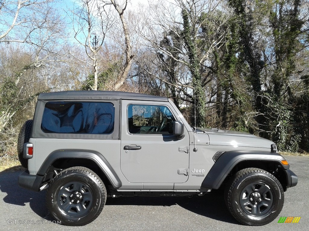 Sting-Gray 2021 Jeep Wrangler Sport 4x4 Exterior Photo #140468749