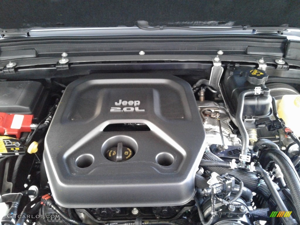 2021 Jeep Wrangler Sport 4x4 2.0 Liter Turbocharged DOHC 16-Valve VVT 4 Cylinder Engine Photo #140468872