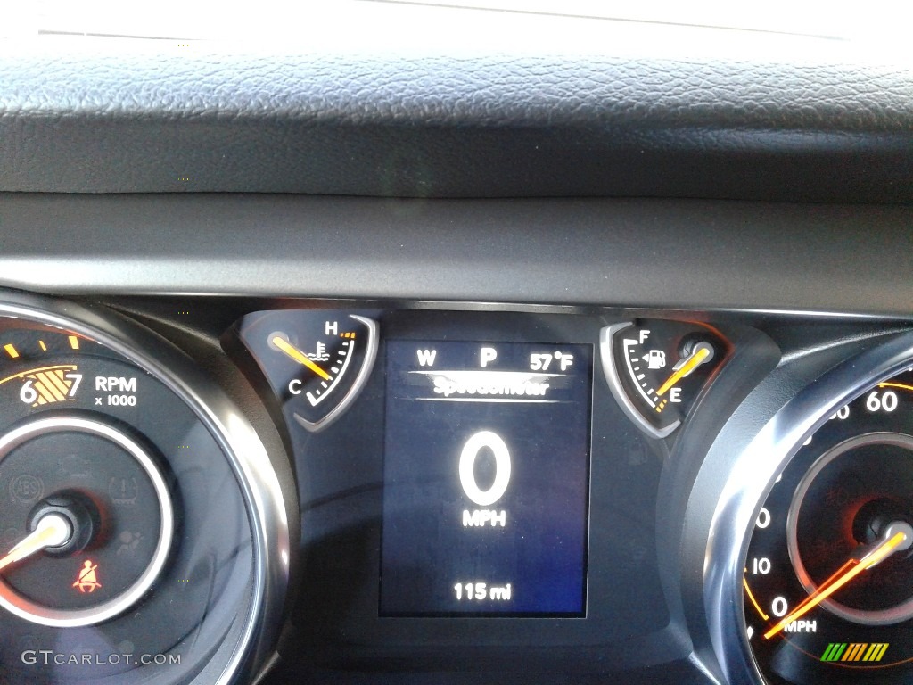 2021 Jeep Wrangler Sport 4x4 Gauges Photo #140469157