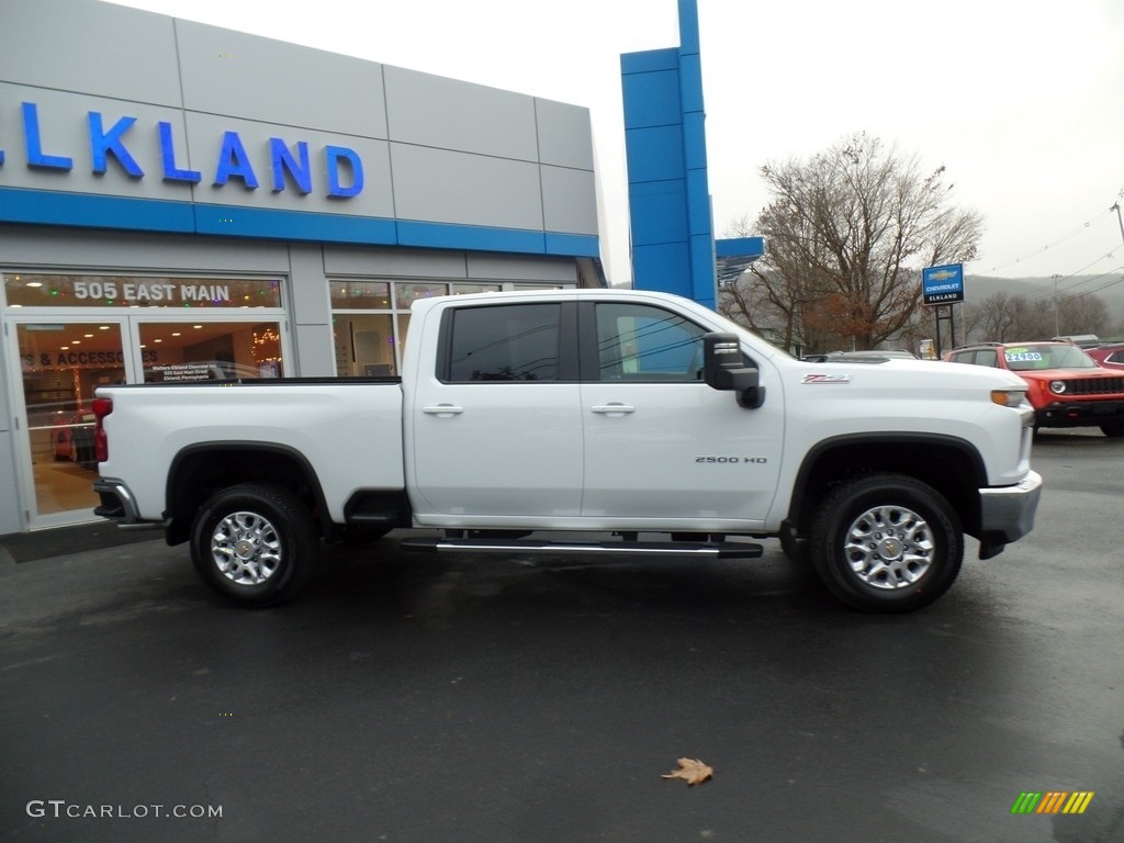 2021 Silverado 2500HD LT Crew Cab 4x4 - Summit White / Jet Black photo #6