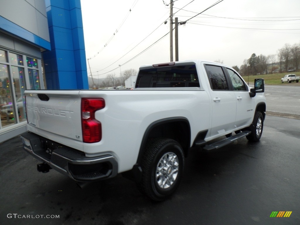 2021 Silverado 2500HD LT Crew Cab 4x4 - Summit White / Jet Black photo #7