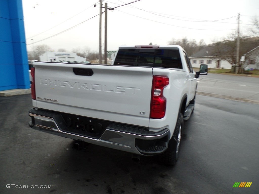 2021 Silverado 2500HD LT Crew Cab 4x4 - Summit White / Jet Black photo #8