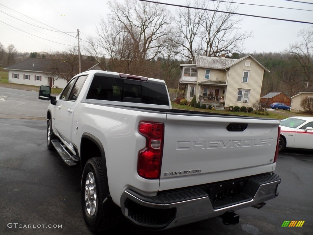 2021 Silverado 2500HD LT Crew Cab 4x4 - Summit White / Jet Black photo #10