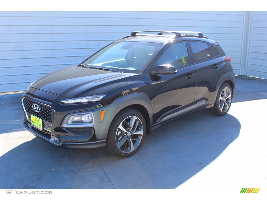 2021 Kona Limited - Ultra Black / Black/Gray photo #4