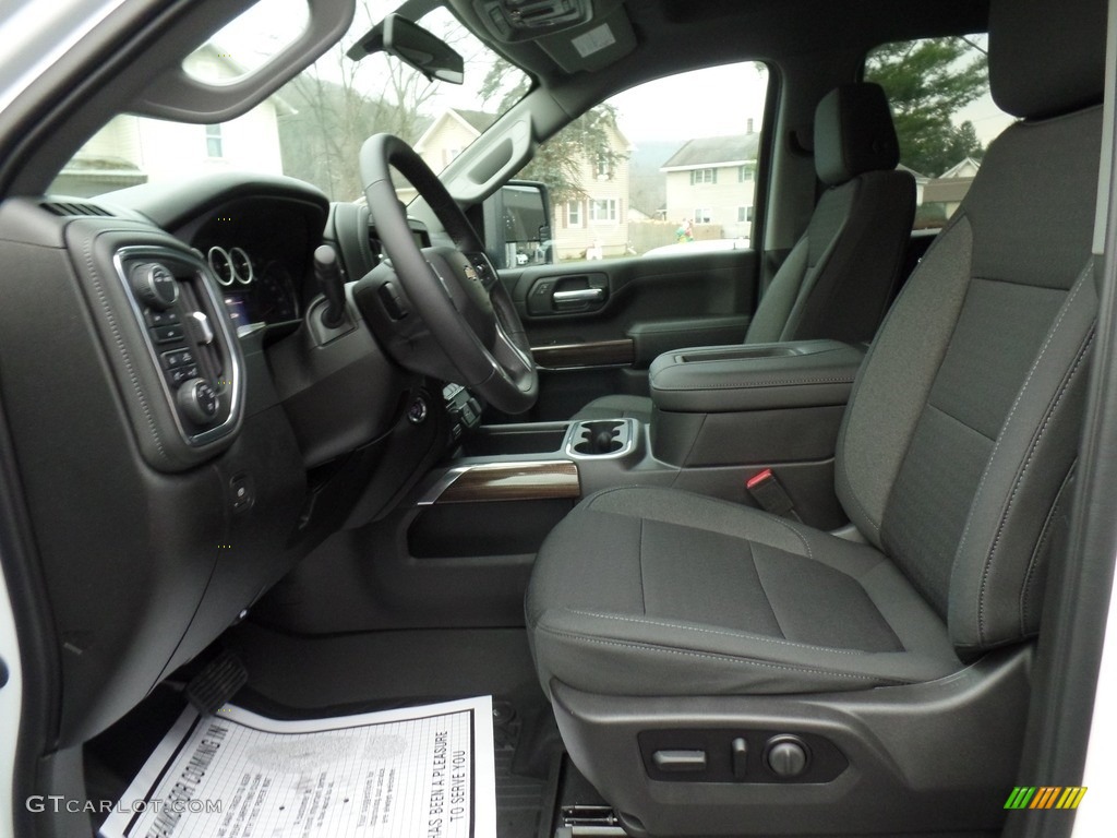Jet Black Interior 2021 Chevrolet Silverado 2500HD LT Crew Cab 4x4 Photo #140470408