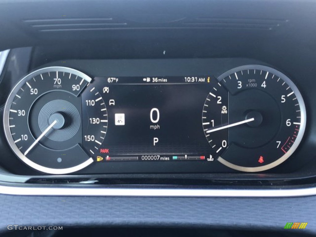 2020 Land Rover Range Rover Evoque S Gauges Photo #140470665