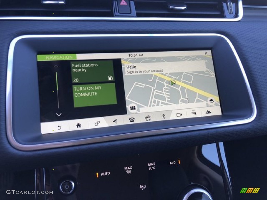 2020 Land Rover Range Rover Evoque S Navigation Photos