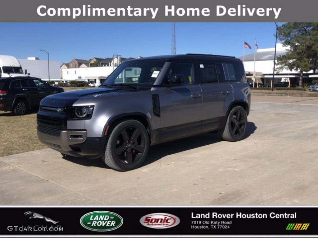 2020 Defender 110 X - Eiger Gray Metallic / Ebony photo #1