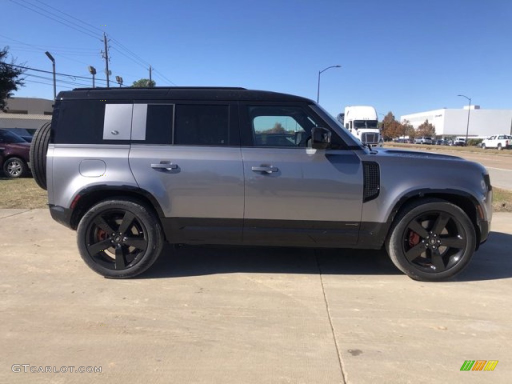 Eiger Gray Metallic 2020 Land Rover Defender 110 X Exterior Photo #140471104
