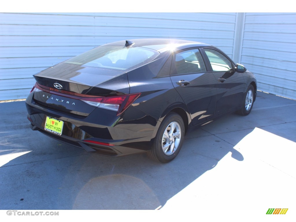 2021 Elantra SE - Phantom Black / Black photo #8