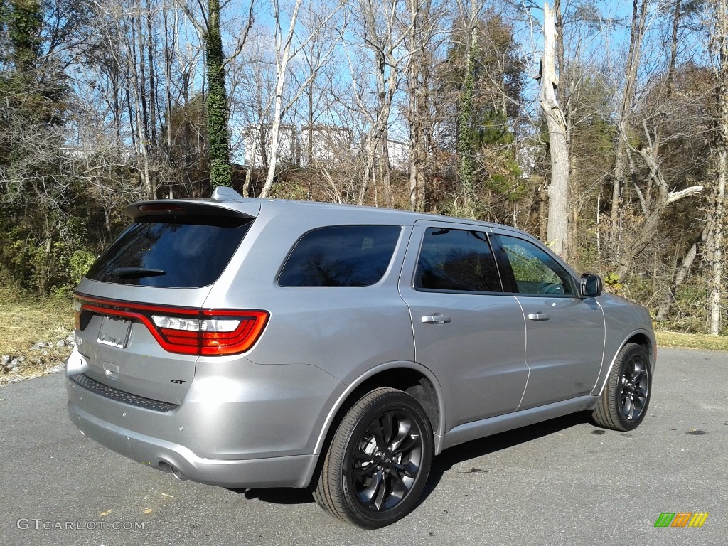 2021 Durango GT AWD - Billet Silver Metallic / Black photo #6