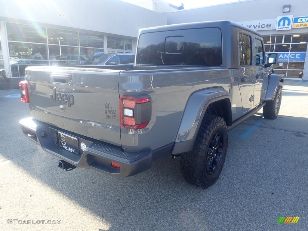 2021 Gladiator Willys 4x4 - Sting-Gray / Black photo #5