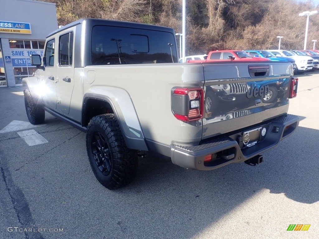 2021 Gladiator Willys 4x4 - Sting-Gray / Black photo #7